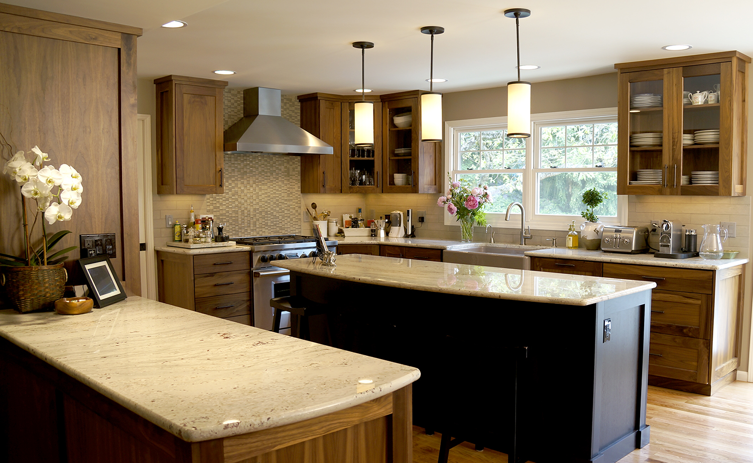 Custom home remodel - Kitchen Renovation - Kitchen Design & Kitchen Remodel by Nor Design & Construction