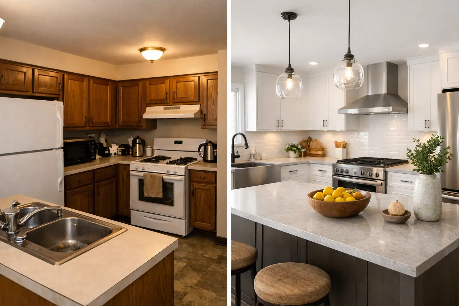 Kitchen Remodel Before and After Ideas