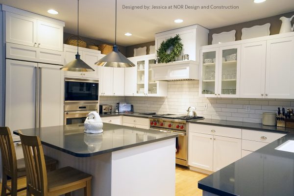 Custom home remodel - Kitchen Renovation - Kitchen Design & Kitchen Remodel by Nor Design & Construction
