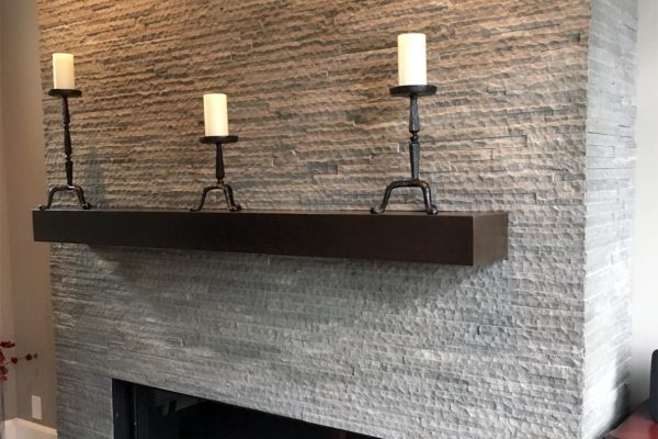 Custom home remodel - Custom Fireplace Remodel