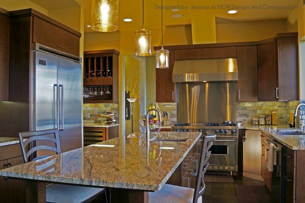 Custom home remodel - Kitchen renovation in West Seattle - Kitchen Remodel & Kitchen Design by Nor Design & Construction