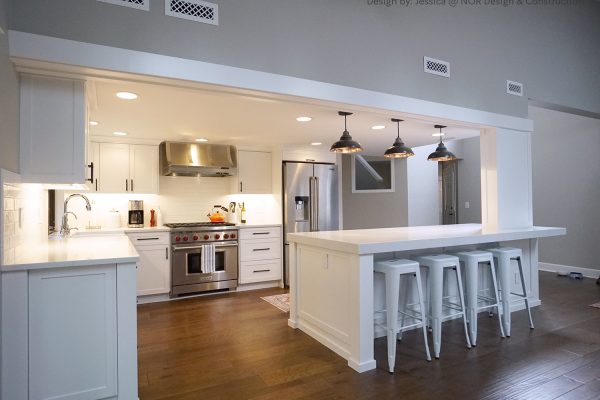 Custom home remodel - Woodinville Kitchen Remodel - Kitchen Design by Nor Design & Construction