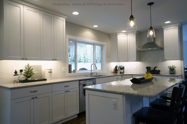 Custom home remodel - Woodinville Kitchen Remodel - Kitchen Design by Nor Design & Construction