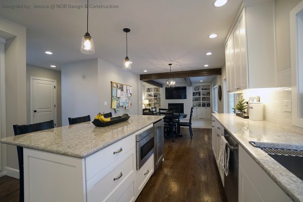 Custom home remodel - Woodinville Kitchen Remodel - Kitchen Design by Nor Design & Construction