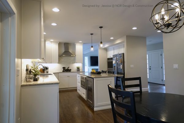Custom home remodel - Woodinville Kitchen Remodel - Kitchen Design by Nor Design & Construction