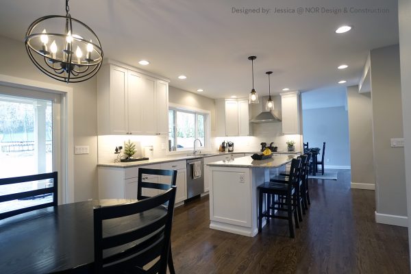 Custom home remodel - Woodinville Kitchen Remodel - Kitchen Design by Nor Design & Construction