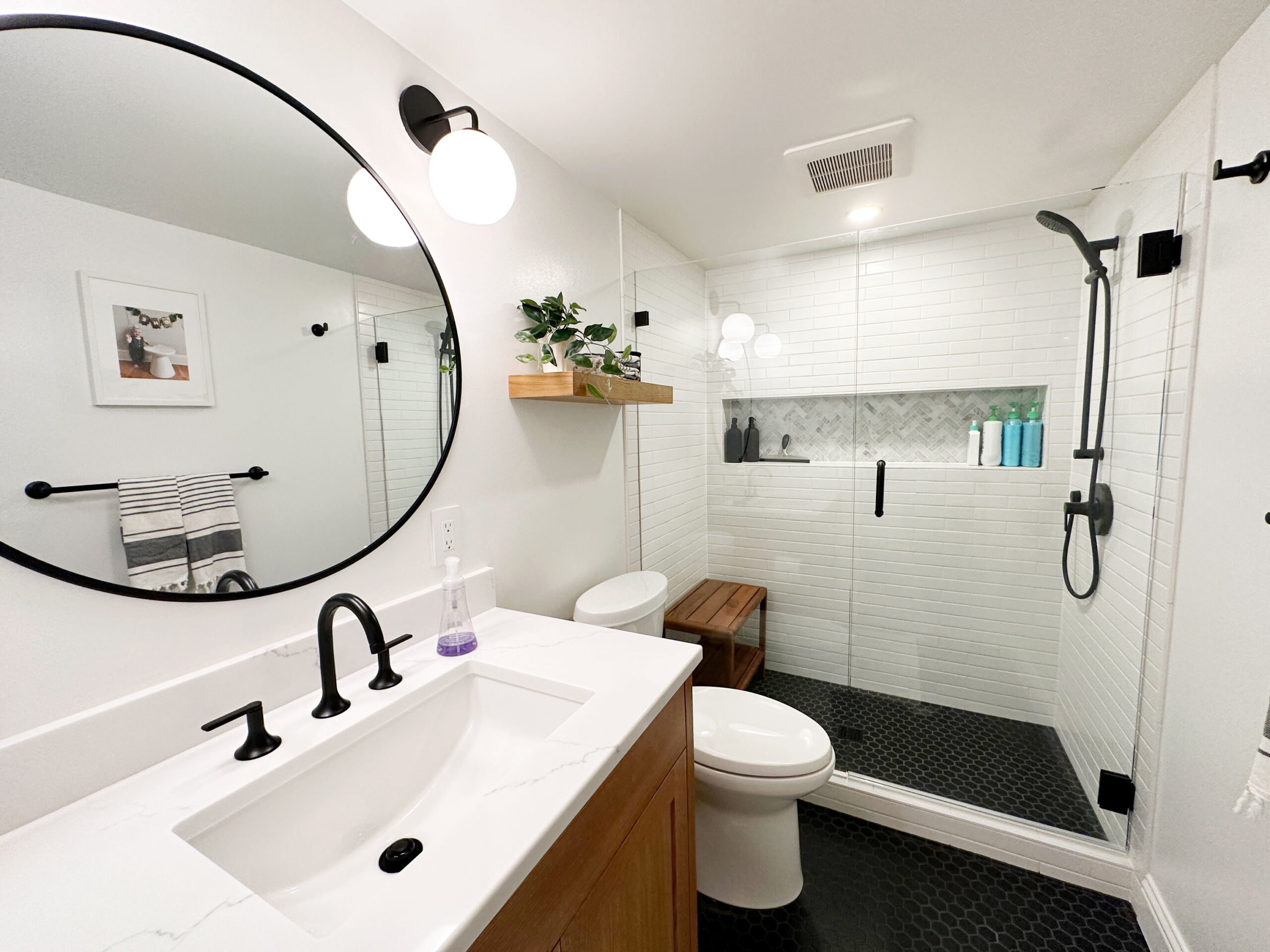 Custom home remodel - Custom bathroom remodel by NOR Design & Construction
