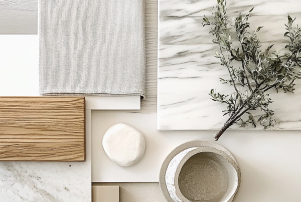 Interior Design mood board for planning and designing a remodel. Pick out the materials that will be used in your remodel.
