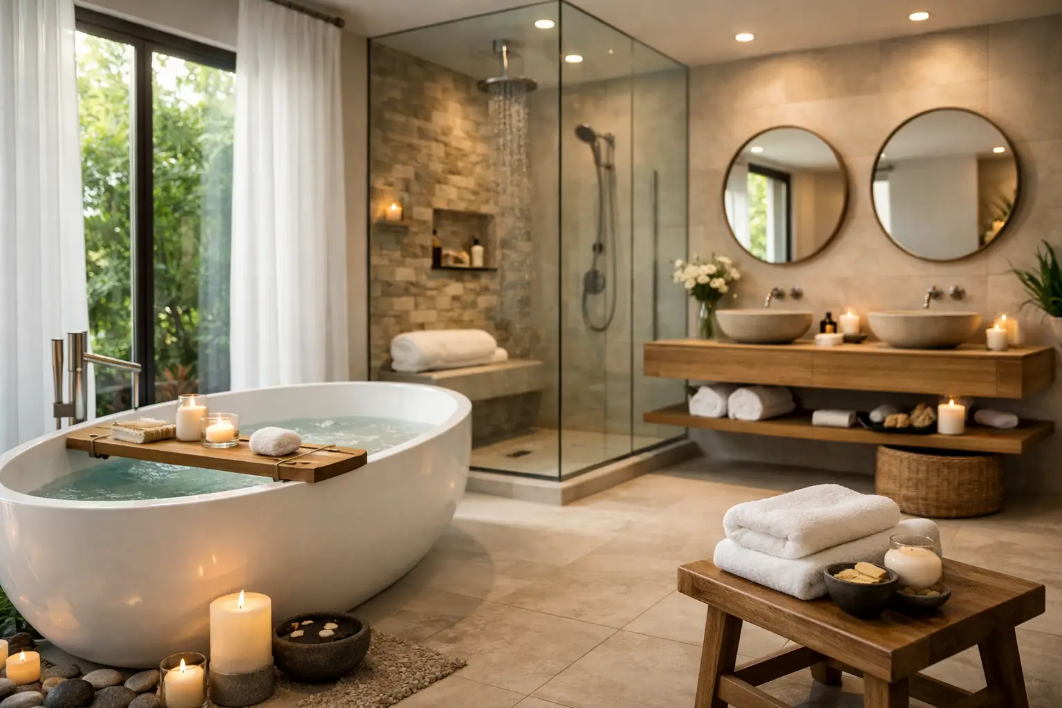 11 Spa Bathroom Remodel Ideas That Feel Luxurious
