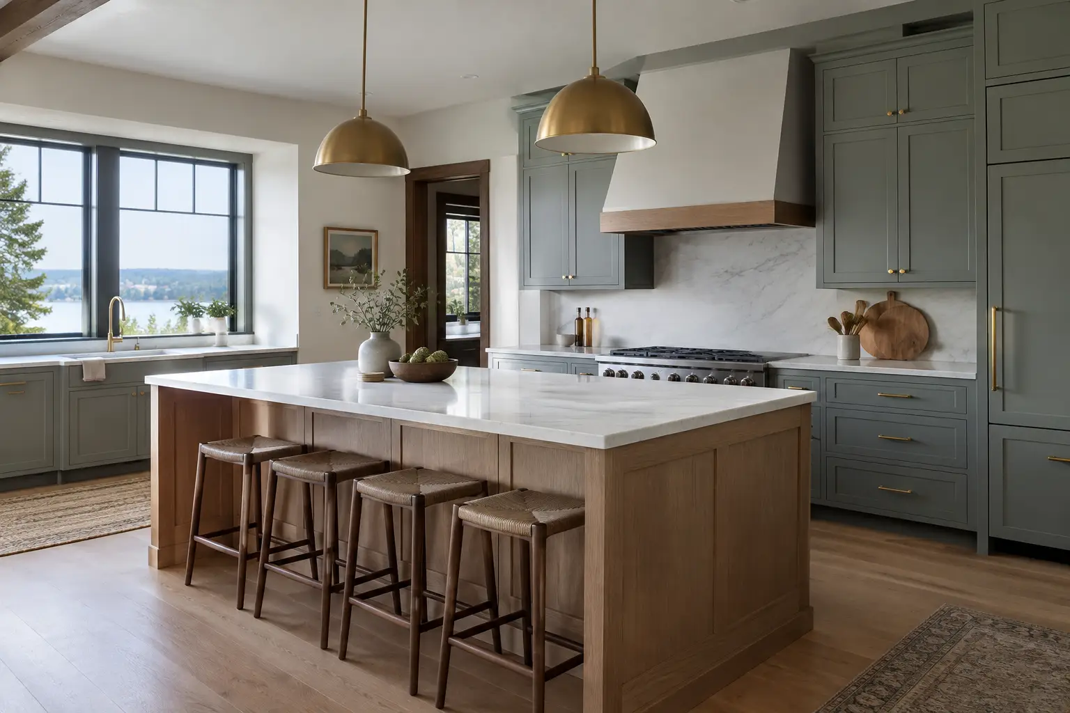 Integrated Remodel Example for a Seattle Kitchen